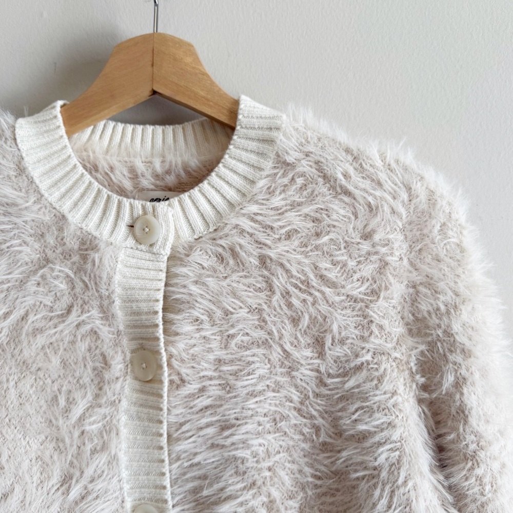 aerie | fuzzy cardigan